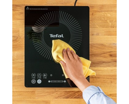Плитка настольная Tefal индукионная Everyday Slim, комф. - кВт 1 на 2.1кВт, управл. - сенсорное, черный Плитка настольная Tefal индукионная Everyday Slim, комф. - кВт 1 на 2.1кВт, управл. - сенсорное, черный