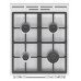 Плита Gorenje газова, 70л, 50x60см, чавун, білий