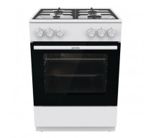 Плита Gorenje газова, 72л, 60x60см, чавун, білий