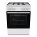 Плита Gorenje газова, 72л, 60x60см, чавун, білий