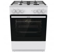Плита Gorenje комбінована, 71л, 60x60см, чавун, білий