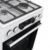 Плита Gorenje комбінована, 70л, 50x60см, дисплей, IconLed, чавун, білий