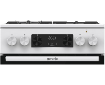 Плита Gorenje комбінована, 70л, 50x60см, дисплей, IconLed, чавун, білий Плита Gorenje комбінована, 70л, 50x60см, дисплей, IconLed, чавун, білий