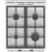 Плита Gorenje комбінована, 70л, 50x60см, дисплей, IconLed, чавун, білий