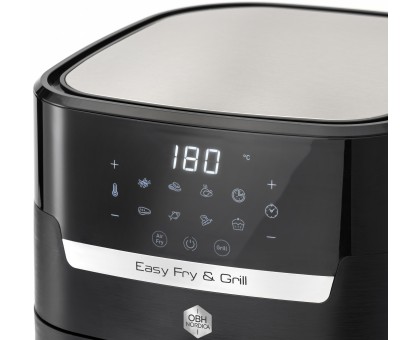Мультипіч OBH Nordica EasyFry&Grill Precision, 1550Вт, чаша-4.2л, сенс. управл, от 40°C до 200°C, пластик, черный Мультипіч OBH Nordica EasyFry&Grill Precision, 1550Вт, чаша-4.2л, сенс. управл, от 40°C до 200°C, пластик, черный