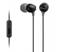 Наушники In-ear Sony MDR-EX15AP 3.5 mini-jack, Mic, Черный