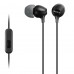 Наушники In-ear Sony MDR-EX15AP 3.5 mini-jack, Mic, Черный