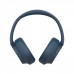 Наушники Over-ear Sony WH-CH720N BT 5.2, ANC, SBC, AAC, Wireless, Mic, Синий