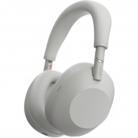 Наушники Over-ear Sony WH-1000XM6 BT 5.3, ANC, Hi-Res, AAC, LDAC, LC3, Wireless, Mic, Серебристый