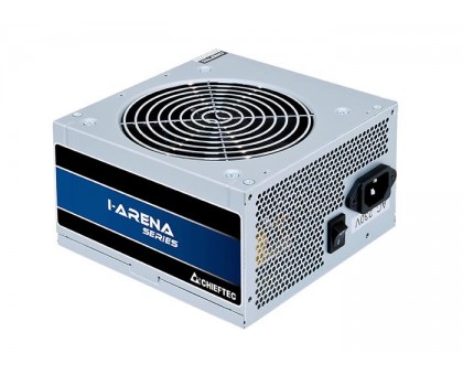 Блок питания CHIEFTEC iArena  (450W), >85%, 120мм, 1xMB 24pin(20+4), 1xCPU 8pin(4+4), 3xMolex, 5xSATA, 1xPCIe 8pin(6+2), Bulk