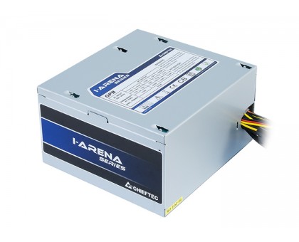 Блок питания CHIEFTEC iArena  (450W), >85%, 120мм, 1xMB 24pin(20+4), 1xCPU 8pin(4+4), 3xMolex, 5xSATA, 1xPCIe 8pin(6+2), Bulk