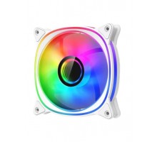 Корпусный вентилятор 2E GAMING Air Cool X Fan ACF120XB-ARGB, 120мм, 1200rpm, 3pin, 3pin +5VARGB, 20,4dBa, белый