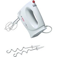 Миксер Bosch MFQ3010 - 300 Вт, 2 скорости, крюки+венчики, белый