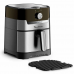 Мультипечь Moulinex EasyFry&Grill, 1550Вт, чаша-4.2л, механ. управл., пластик, серый