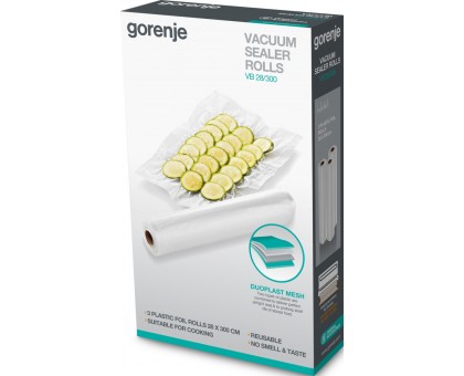 Рулони для вакуумування Gorenje, 28х300см, 3 шт Рулони для вакуумування Gorenje, 28х300см, 3 шт