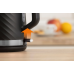 Электрочайник Gorenje 1.7л, Strix контроль, черный матовый