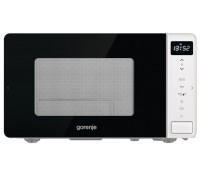 Мікрохвильова піч Gorenje MO20S4W, 20л, електр. управл., 800Вт, гриль, дисплей, білий