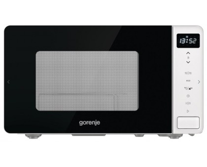 Микроволновая печь Gorenje, 20л, электр. управл., 800Вт, гриль, дисплей, белый Микроволновая печь Gorenje, 20л, электр. управл., 800Вт, гриль, дисплей, белый
