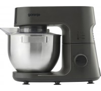Кухонная машина Gorenje MMC1000CA 1000Вт, чаша-металл, корпус-металл, насадок-7, серебристо-черный