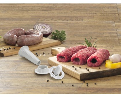 Мясорубка Gorenje, 1600Вт, 2,2кг/мин, 2 решетки, пластик, белый Мясорубка Gorenje, 1600Вт, 2,2кг/мин, 2 решетки, пластик, белый