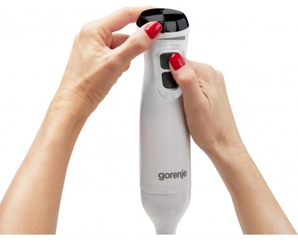 Блендер Gorenje погружной 600Вт, чаша-600мл, белый