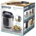 Мультиварка Gorenje, 476Вт, міні, чаша-2л, электронное управл., 5 програм, металл/пластик, черный