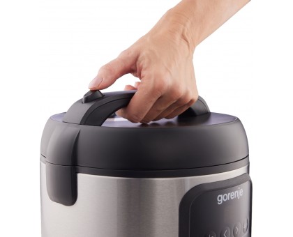 Мультиварка Gorenje, 476Вт, міні, чаша-2л, электронное управл., 5 програм, металл/пластик, черный Мультиварка Gorenje, 476Вт, міні, чаша-2л, электронное управл., 5 програм, металл/пластик, черный