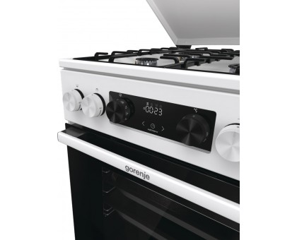Плита Gorenje комби, 70л, 50x60см, дисплей, эмалированные реш, программатор IconLed, метал.крышка, белый Плита Gorenje комби, 70л, 50x60см, дисплей, эмалированные реш, программатор IconLed, метал.крышка, белый