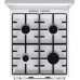 Плита Gorenje комби, 70л, 50x60см, дисплей, эмалированные реш, программатор IconLed, метал.крышка, белый