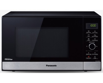Мікрохвильова піч інверторна з грилем Panasonic, 23л, 1000Вт, дисплей, чорний