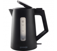Электрочайник Gorenje K17OPB 1.7л, Strix контроль, черный матовый