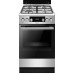 Плита Hansa FCMX583292 комби, 65л, 50x60см, дисплей, конвекция, чугун, нерж