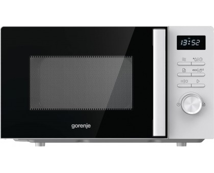 Мікрохвильова піч Gorenje MO20A3WH, 20л, електр. керув., 800Вт, дисплей, білий Мікрохвильова піч Gorenje MO20A3WH, 20л, електр. керув., 800Вт, дисплей, білий