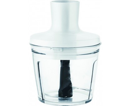 Блендер Tefal HB641138 заглибний Optichef 800Вт, 3в1, чаша-800мл, чопер-500мл, турборежим, білий Блендер Tefal HB641138 заглибний Optichef 800Вт, 3в1, чаша-800мл, чопер-500мл, турборежим, білий