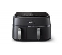 Мультипіч Philips NA351/00 Ovi Dual Series 3000 2750Вт, чаша-6+3л, сенсорне управл., 2 контейнера,8 авто. Програм, пластик, чорний