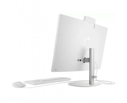 Комп'ютер персональний моноблок HP 245-G10 23.8" FHD IPS AG, AMD R5-7520U, 16GB, F512GB, UMA, WiFi, кл+м, 3р, Win11P, білий