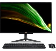 ПК Моноблок Acer Aspire C24-1600 23.8" FHD, Intel P N6005, 8GB, F256GB, UMA, WiFi, кл+м, Lin, черный