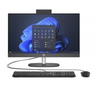 ПК Моноблок HP 240-G10 23.8" FHD IPS AG, Intel i5-1335U, 16GB, F512GB, UMA, WiFi, кл+м, 3г, Win11P, черный