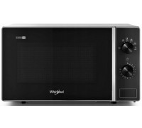 Мікрохвильова піч Whirlpool MWP101SB, 20л, мех. керув., 700Вт, чорний