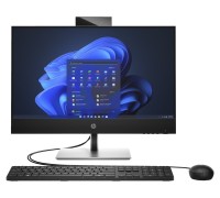 Комп'ютер персональний моноблок HP ProOne 440-G9 23.8" FHD IPS AG, Intel i5-14500T, 16GB, F512GB, UMA, WiFi, кл+м, Win11P, чорний