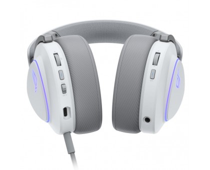 Гарнітура ігрова ASUS ROG Delta II, 3.5мм/BT/WL, RGB, 2м, moonlight white Гарнітура ігрова ASUS ROG Delta II, 3.5мм/BT/WL, RGB, 2м, moonlight white