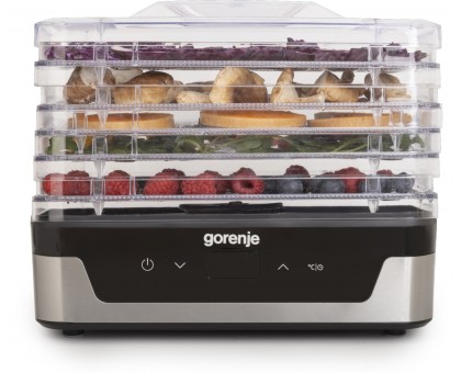 Сушарка для продуктів Gorenje FDK400DE 230Вт, піддонів - 5x2.8см, діаметр - 29см, макс - 75°С, електр.упр,білий Сушарка для продуктів Gorenje FDK400DE 230Вт, піддонів - 5x2.8см, діаметр - 29см, макс - 75°С, електр.упр,білий