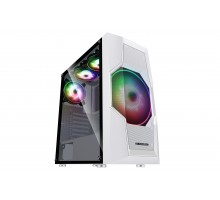 Корпус 2E GAMING Turbo G2057W без БП 2xUSB3.0, 1xUSB2.0 1x200мм ARGB, 3x120мм ARGB VGA 345мм LCS ready HUB TG Side Panel ATX белый