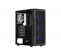 Корпус 2E GAMING Hexagon G338 без БЖ 2xUSB3.0, 1xUSBType-C, 3x120мм ARGB, 1x120мм, VGA 330мм, LCS ready, HUB, TG Side Panel, ATX, чорний