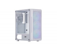 Корпус 2E GAMING Hexagon G338W без БЖ 2xUSB3.0, 1xUSBType-C, 3x120мм ARGB, 1x120мм, VGA 330мм, LCS ready, HUB, TG Side Panel, ATX, білий