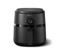 Мультипіч Philips NA110/00 Ovi S, 1500Вт, чаша-3.4л, механічне керув., пластик, чорний