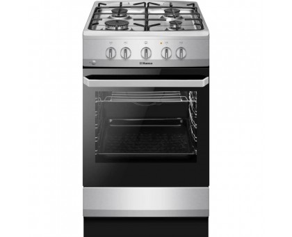 Плита газова Hansa FCGX5202092, 50х60см, 67л, емаль, газ контр., нержавіюча сталь Плита газова Hansa FCGX5202092, 50х60см, 67л, емаль, газ контр., нержавіюча сталь