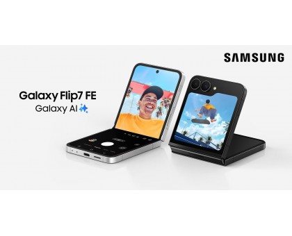 Смартфон Samsung SM-F761BZKHSEK Galaxy Flip 7 FE 5G (F761) 6.7"/3.4" 8/256ГБ, 1SIM, 4000мА•год, чорний Смартфон Samsung SM-F761BZKHSEK Galaxy Flip 7 FE 5G (F761) 6.7"/3.4" 8/256ГБ, 1SIM, 4000мА•год, чорний