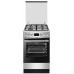 Плита комбінована Hansa FCMX583291, 50х60см, 65л, чавун, газ контр., дисплей, сірий
