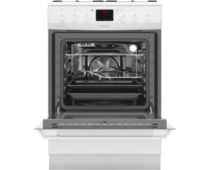 Плита с комби. вар. пов. Hansa FCMW68209, 60х60см, 62л, эмаль, газ контр., дисплей, белый Плита с комби. вар. пов. Hansa FCMW68209, 60х60см, 62л, эмаль, газ контр., дисплей, белый